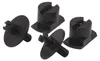 FibroTech Bilderhacken, 2 Stk., 2×2 cm, schwarz, Stahl, für Produktbild-Vorschau 1