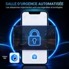 AutoSky 2K Dashcam caméra de voiture avec WLAN G capteur Voir les images du produit 4