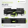 Juskys Polyrattan Lounge Santorini inkl. Abdeckung - Produktbild-Vorschau 6