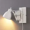 Lindby - Modern Industrie I Vintage I Wandleuchte weiß Produktbild-Vorschau 4
