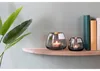 Fink BELLA, Teelichthalter, Glas, Silberfolie, grau, Produktbild-Vorschau 5