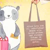 Mr. & Mrs. Panda Einkaufstasche Spruch 26. Geburtstag - Produktbild-Vorschau 2