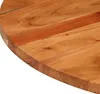 vidaXL Blat Ø70x2,5 cm okrągły z litego drewna akacjowego Podgląd zdjęcia produktu 5