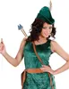 A woman dressed as Robin Hood, holding a bow and arrow. Produktbild-Vorschau