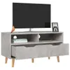 vidaXL TV-Schrank Betongrau 90x40x48,5 cm Holzwerkstoff Produktbild-Vorschau 3