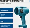 Drillpro turbínový foukač s kartáčovým motorem, foukač Náhled obrázku produktu 3