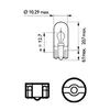 Philips WBT10 6W 12V 3W W2,1x9,5d Blister 2st. Produktbild-Vorschau 5