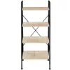 TecTake 404147, Ocel, MDF, Dřevo Náhled obrázku produktu 2