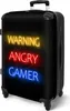 NoBoringSuitcases.com® Großer Koffer - Gaming - Zitate - Produktbild-Vorschau 2