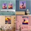 Diamond Painting Full Set, 4 Stück 5D Diamant Painting Produktbild-Vorschau 7