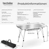 TecTake 404984, Stříbrná Náhled obrázku produktu 23