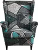 Topchances 2 Piece Wing Chair Cover, kryty židlí Wing Chair Náhled obrázku produktu 1