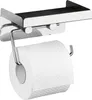 WENKO 2in1 Toiletten Papier Halter Edelstahl Rollen Feucht Produktbild-Vorschau 1