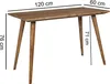 WOHNLING Esszimmertisch REPA 120 x 60 x 76 cm Sheesham Produktbild-Vorschau 2