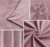 BEAUTEX Samt Vorhang, Ösen Verdunkelung Gardine, Velvet Produktbild-Vorschau 3