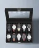 Box na hodinky s 10 přihrádkami, box na hodinky, skleněné Náhled obrázku produktu 7