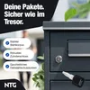 Paketbox für Draußen – Wetterfest & Abschließbar – Produktbild-Vorschau 2