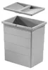 Bidone interno Hailo 1076119 con coperchio 20 L 320x226x350 Anteprima dell’immagine prodotto 1