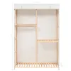 vidaXL Kleiderschrank mit 3 Ebenen 110 x 40 x 170 cm -  Produktbild-Vorschau 8