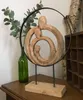 Skulptur Figur 39x10,5x55cm Familie Kreis Family Produktbild-Vorschau 3
