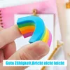10 gommes à effacer arc-en-ciel de la marque BUNTER, Voir les images du produit 3