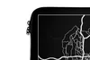 MuchoWow® Laptop Hülle 17 Zoll Laptoptasche Stadtplan - Produktbild-Vorschau 3