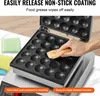 Mini macchina per pancake olandese 25 pezzi in acciaio inox Anteprima dell’immagine prodotto 4