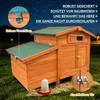 Hühnerstall Holz mit Legenest, Kotwanne und Rampe – Produktbild-Vorschau 8