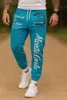 Herren Jogginghose | Monte Carlo 592  Türkis/Weiss XXL Produktbild-Vorschau 9