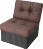A single outdoor chair cushion set. Náhled obrázku produktu