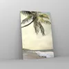 Bilder auf glas - Einteilig - Palme Strand Insel - 70x100cm Produktbild-Vorschau 4