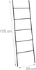Relaxdays Handtuchleiter, 5 Sprossen & Haken, HxB: 178x58 Produktbild-Vorschau 4