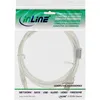 InLine USB 2.0 Kabel, A an B, transparent, mit Ferritkern, Produktbild-Vorschau 2