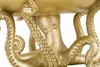 Oktopus-Leertaschen aus Goldharz Ø 30x18 cm Produktbild-Vorschau 2