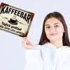 Kaffeebar Metallschild XL in 21x28 cm im Vintage-Stil Produktbild-Vorschau 3