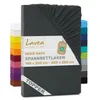 Lavea® Topper Prześcieradło z gumką 180x200 cm - 200x200 cm Podgląd zdjęcia produktu 1