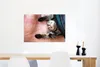 MuchoWow® Poster Schlafende Katze auf einem Teppich 60x40 Produktbild-Vorschau 5