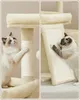 Feandrea Kratzbaum, Katzenbaum mit Kratzsäulen, Rampe, Produktbild-Vorschau 4