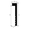 Battiscopa a pavimento Orac Decor AXXENT SX171 stile Anteprima dell’immagine prodotto 3