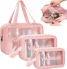 Reise-Kosmetiktasche - transparent - 3-in-1 - Organizer für Produktbild-Vorschau 5