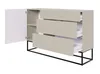 Selsey Veldio - Buffet avec tiroirs, beige gris avec Voir les images du produit 5
