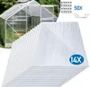 Jayseuw 14x polycarbonate alvéolaire 4mm, 10,25 m² plaque Voir les images du produit 9
