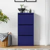 Carrello porta scarpe 'Sokndal' con 3 sportelli in metallo Anteprima dell’immagine prodotto 4