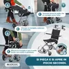 Mobiclinic Sedia a rotelle da trasporto in lega di Anteprima dell’immagine prodotto 6