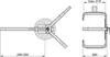 Basi KFZ 111 - Blocco ruota #0004-0111 Anteprima dell’immagine prodotto 3