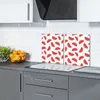 Glas-Herdabdeckplatte Glaskeramikfeldabdeckung Spritzschutz Produktbild-Vorschau 2