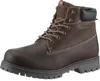 A brown leather boot is shown against a white background. Produktbild-Vorschau