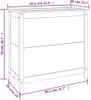 Pflanzkübel 82,5x40x78 cm Massivholz Kiefer Produktbild-Vorschau 8