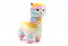 Alpaka Regenbogen Plüsch-Tier 43 cm groß niedliches weiches Produktbild-Vorschau 3