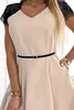 Numoco Formelle Frauenkleider Silvia beige XL Produktbild-Vorschau 5